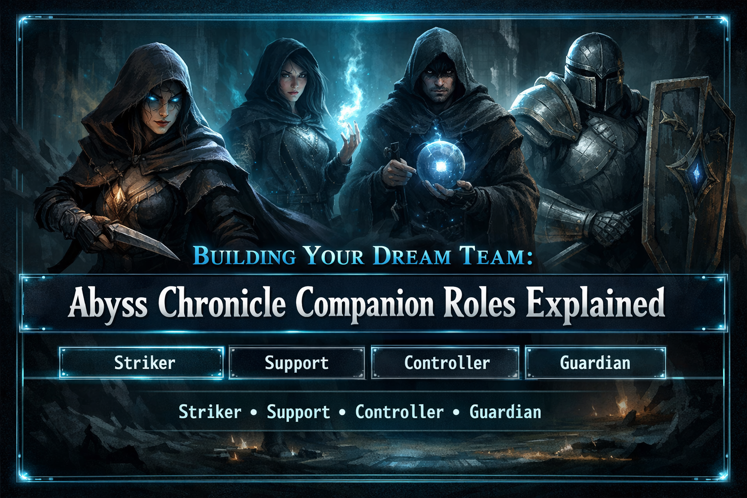 Building Your Dream Team: Abyss Chronicle Companion Roles Explained (Striker, Support, Controller, Guardian)
