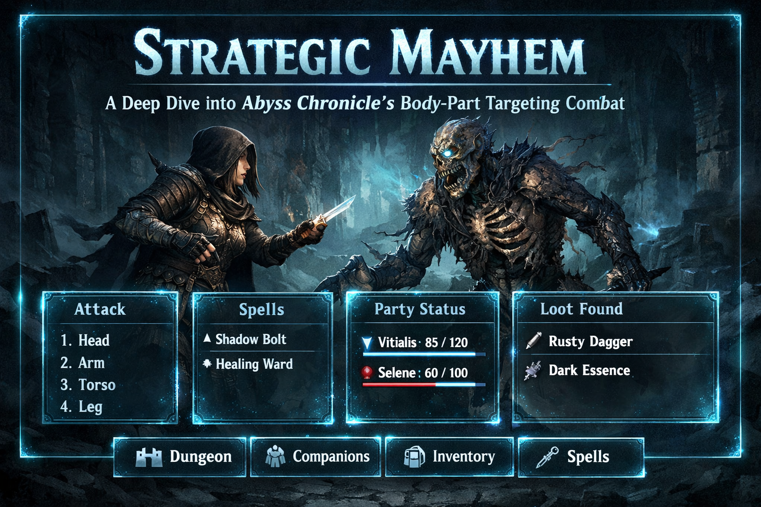 Strategic Mayhem: A Deep Dive into Abyss Chronicle's Body-Part Targeting Combat