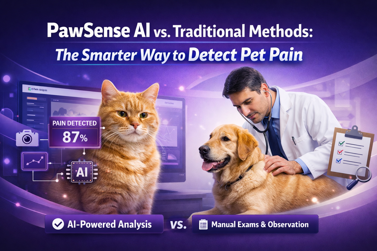 PawSense AI vs. Traditional Methods: The Smarter Way to Detect Pet Pain
