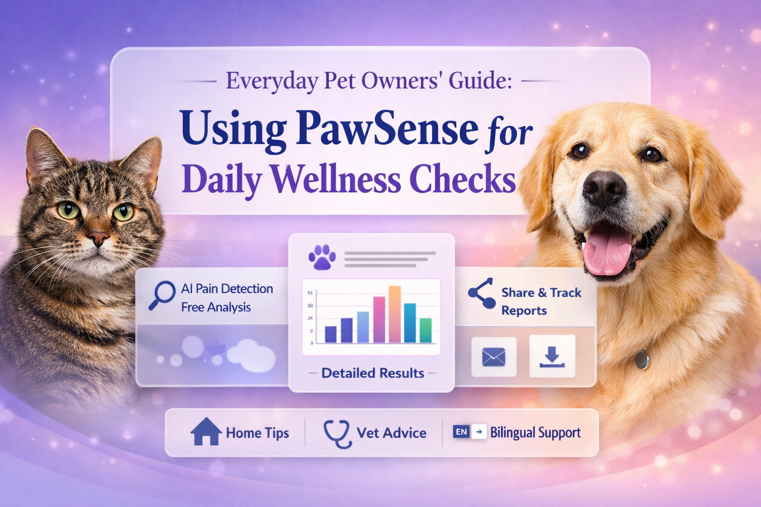 日常宠物主指南：使用 PawSense 进行每日健康检查