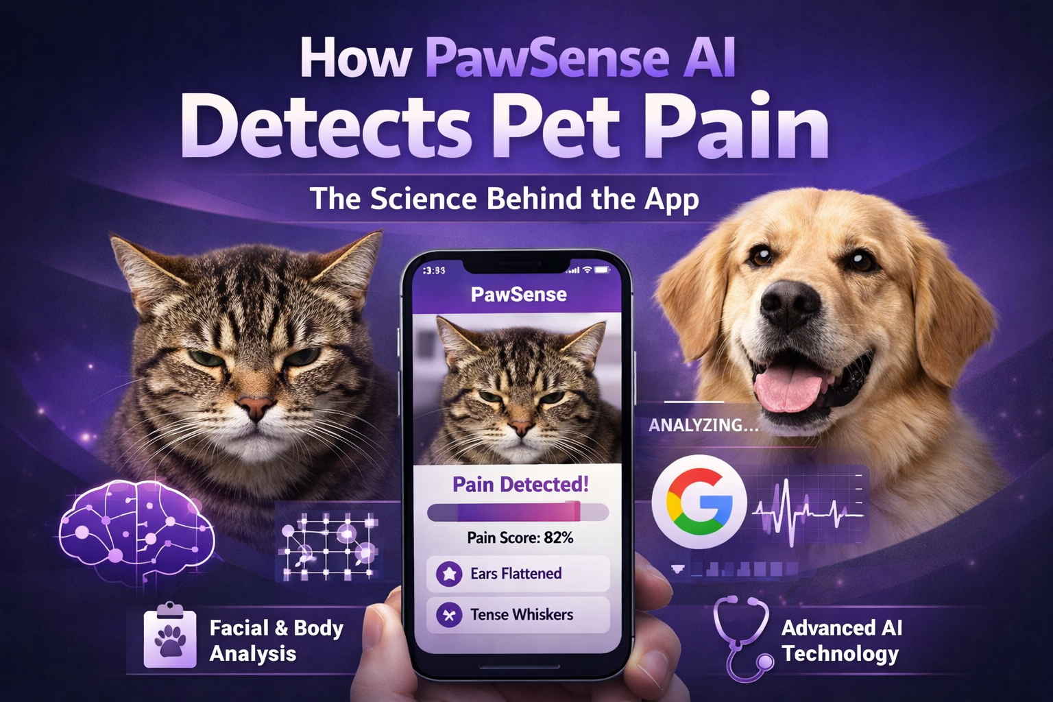 How PawSense AI Detects Pet Pain: The Science Behind the App