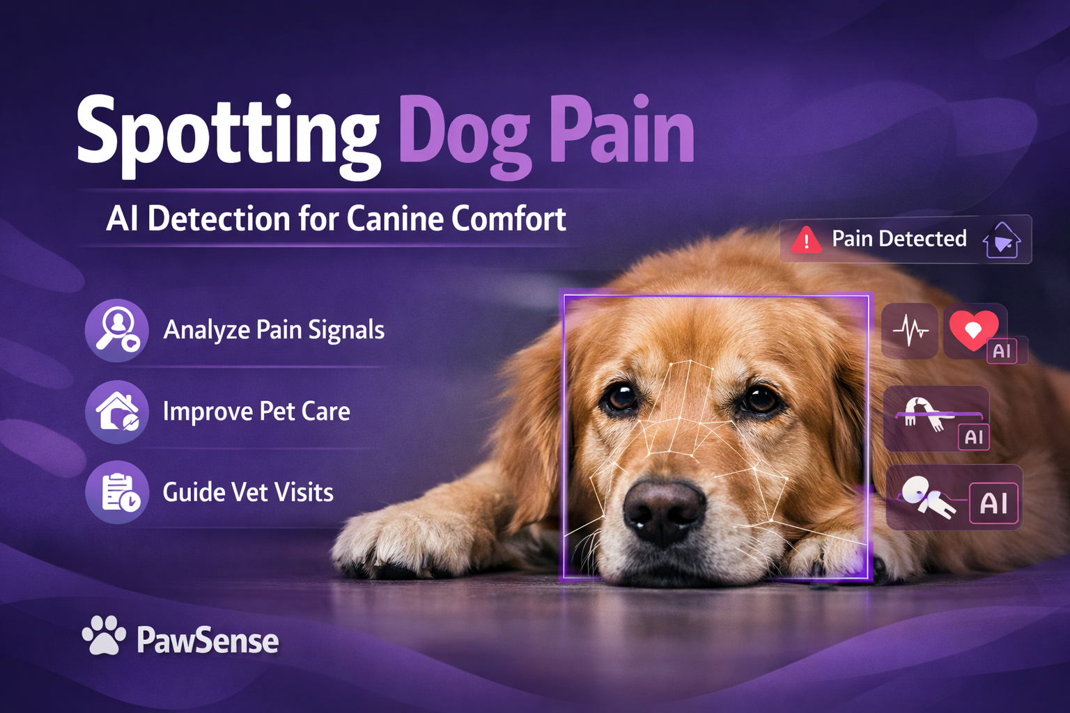 Spotting Dog Pain: AI Detection for Canine Comfort