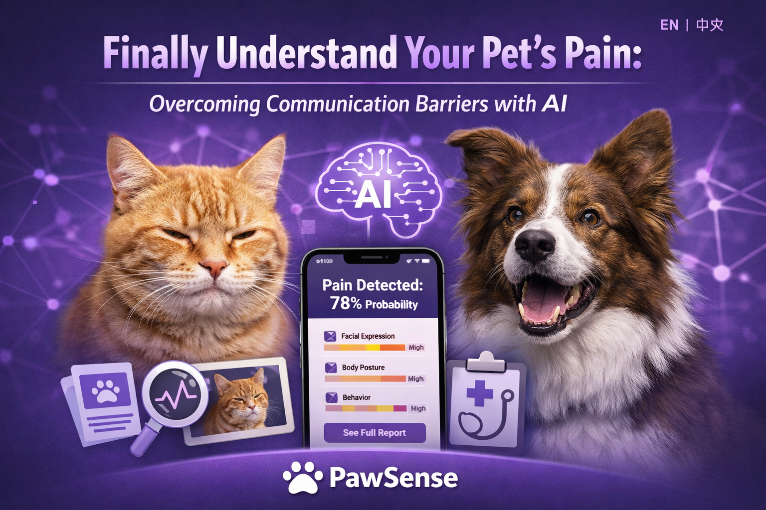 Finally Understand Your Pet's Pain: Overcoming Communication Barriers with AI