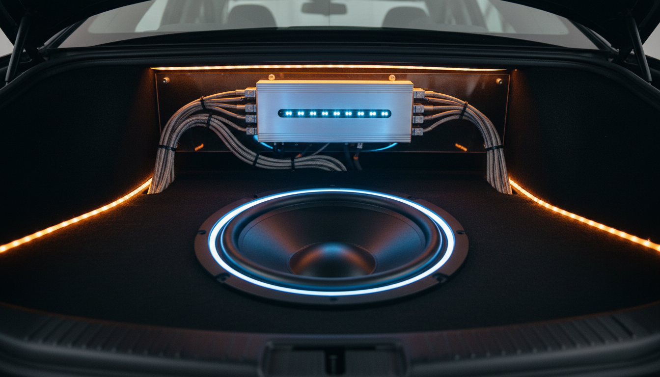 Premium car audio system