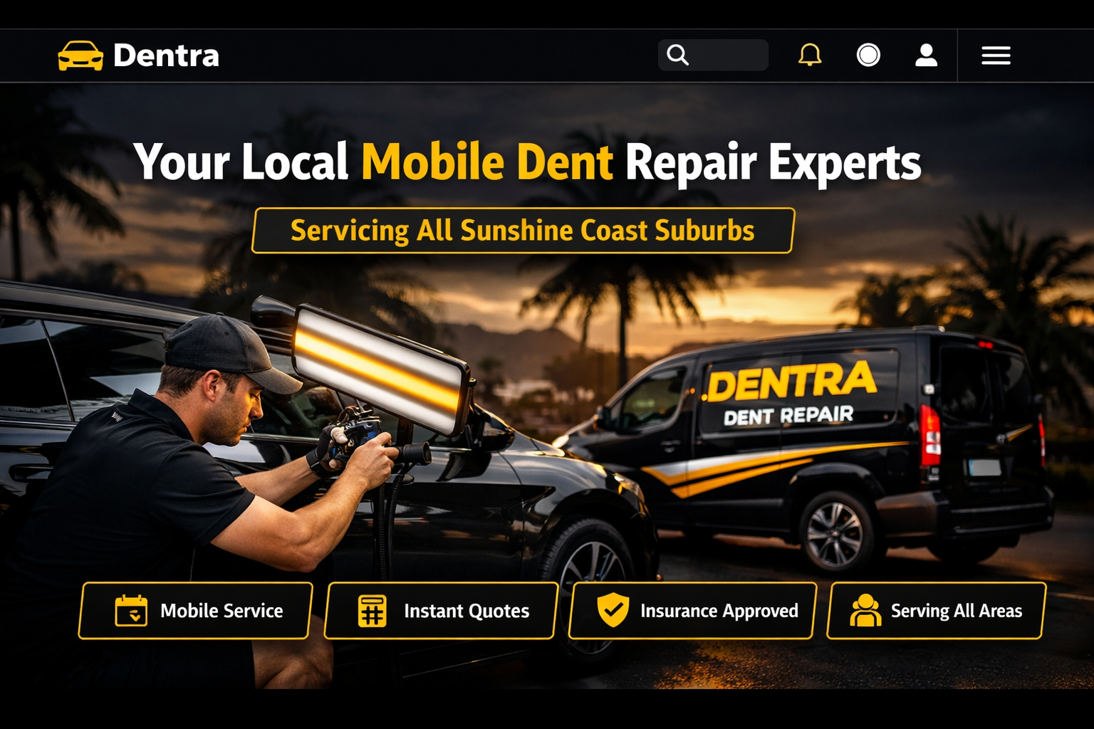 Your Local Mobile Dent Repair Experts: Servicing All Sunshine Coast Suburbs
