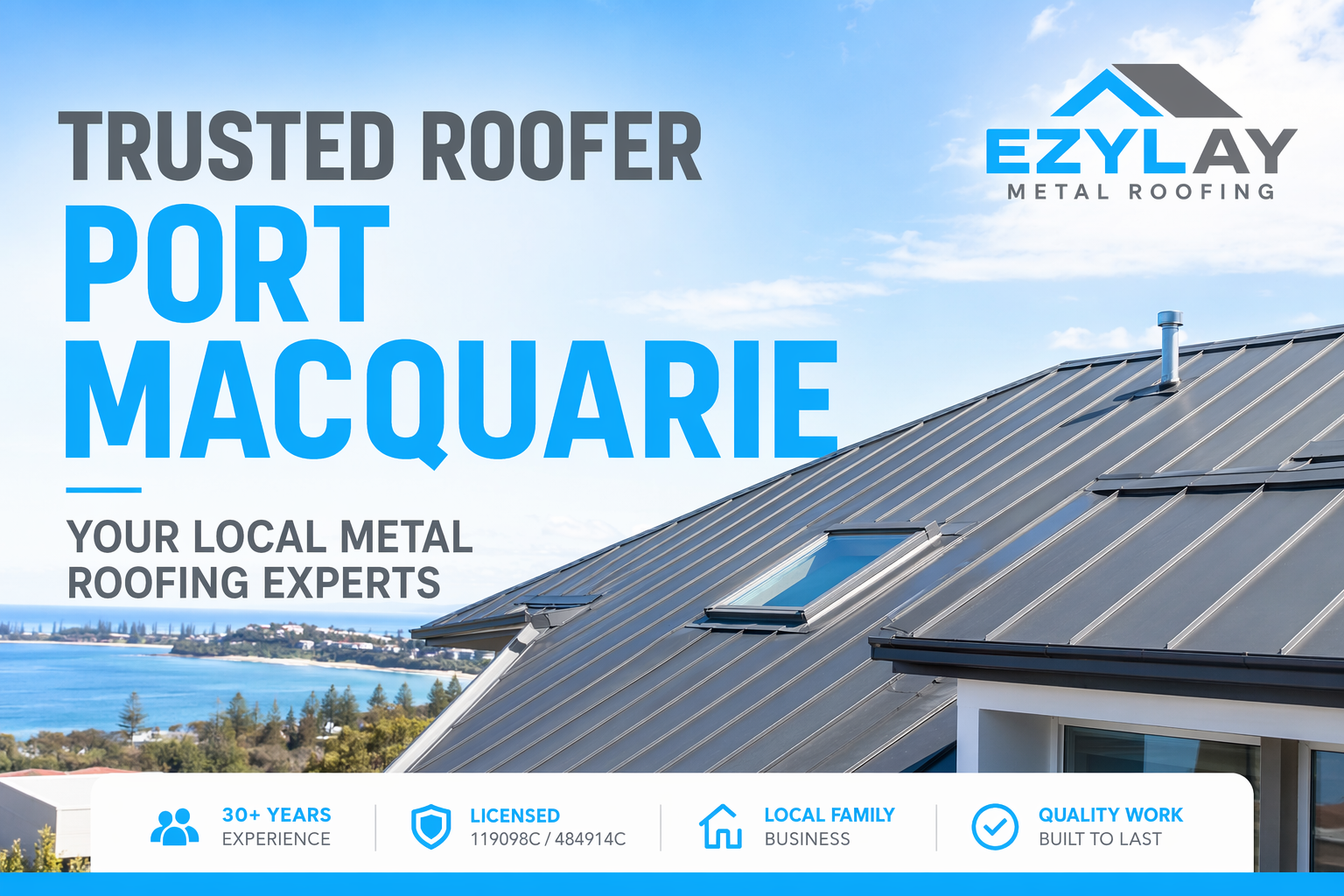 Trusted Roofer Port Macquarie | Your Local Metal Roofing Experts