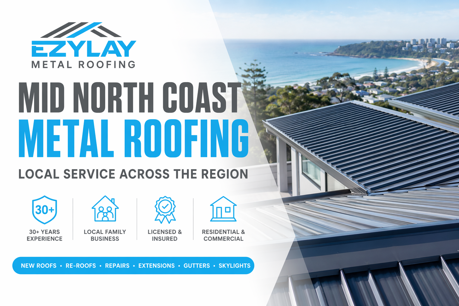 Mid North Coast Metal Roofing | Local Service Across the Region