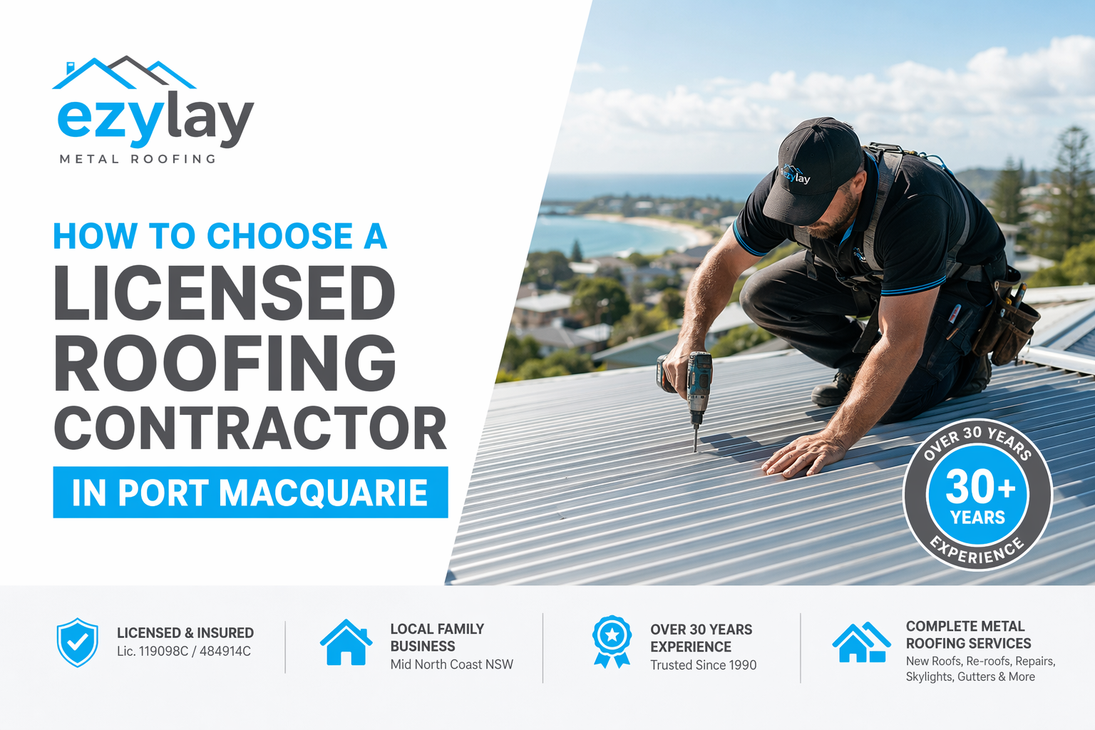 How to Choose a Licensed Roofing Contractor in Port Macquarie