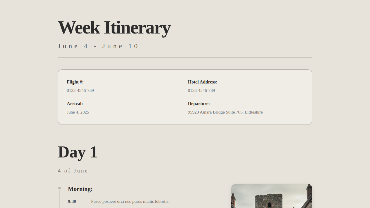 Image HTML and CSS Design template preview