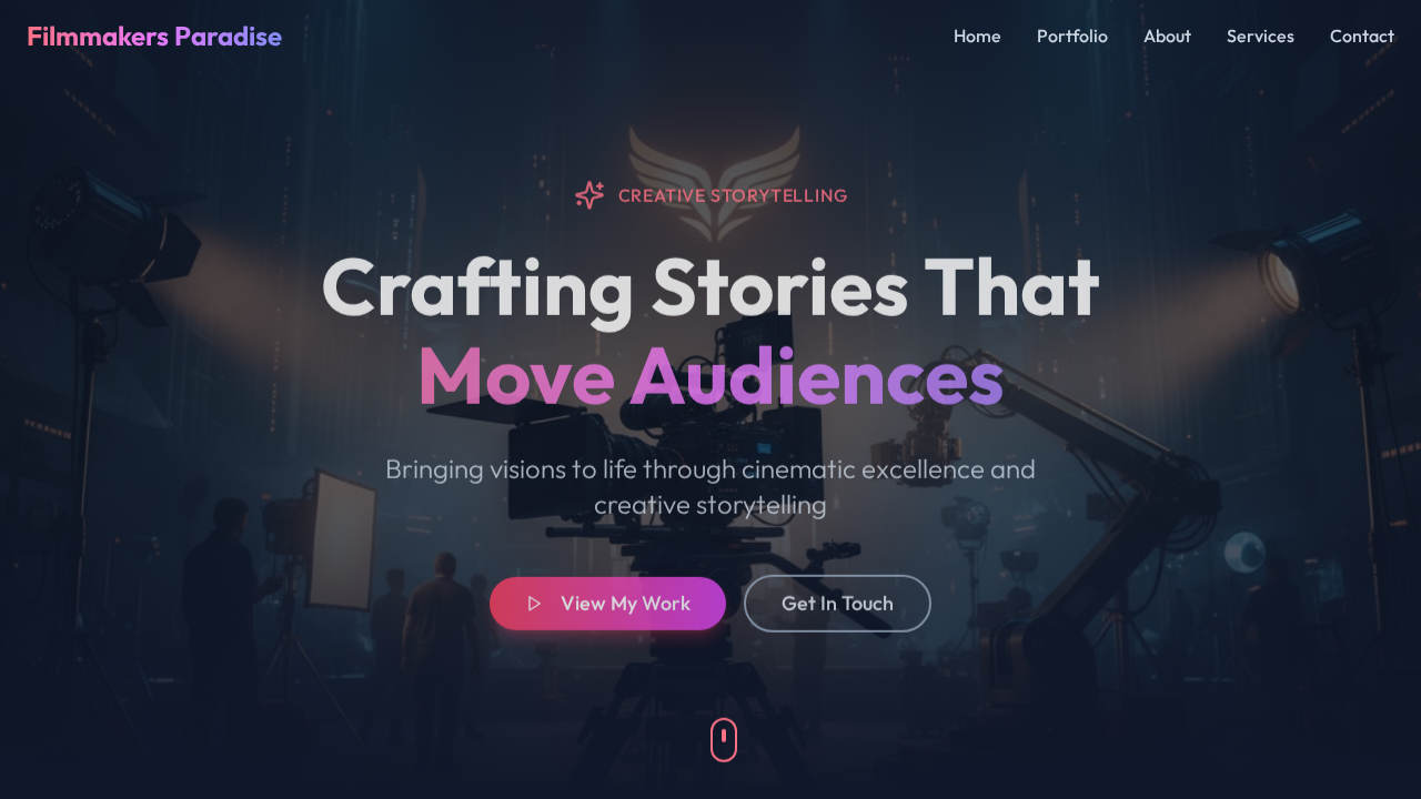 Film Makers Paradise template preview