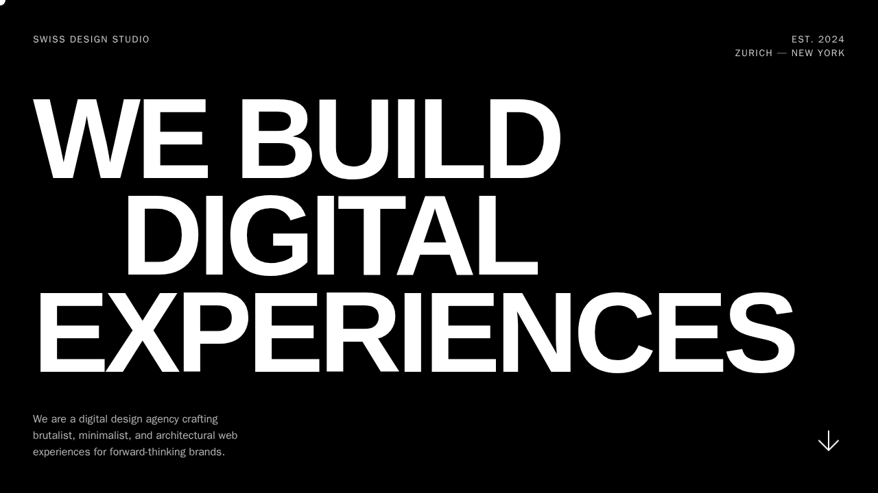 Minimalist Portfolio Design template preview