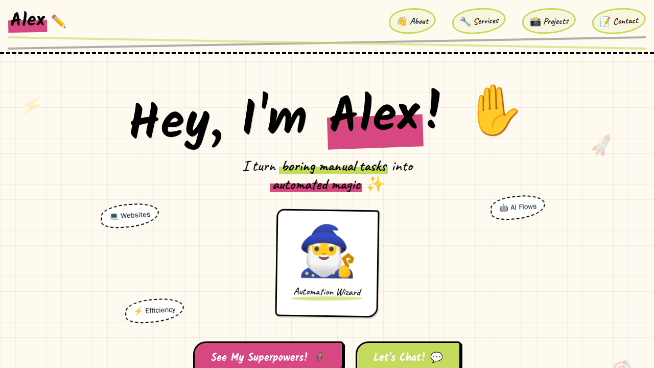 Sketch Portfolio Design template preview