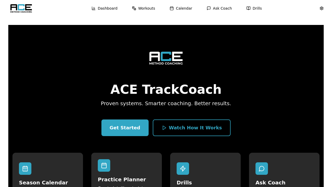 V5 - V383-2 - ACE Track & Field App Setup template preview